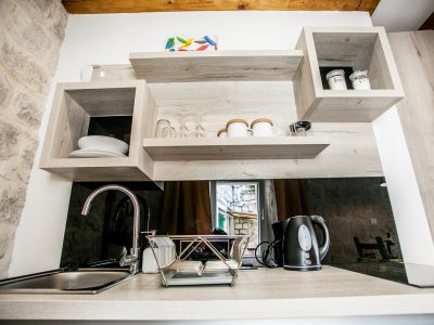 Kitchen in First floor studio apartment